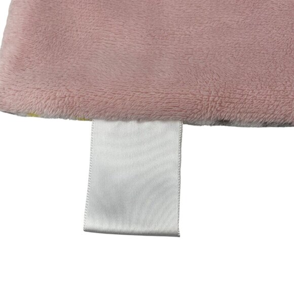Farm Yard 13" Lovey White & Pink Animals Barn Windmill Baby Security Blanket - Picture 3 of 3